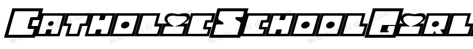 CatholicSchoolGirls BB字体转换